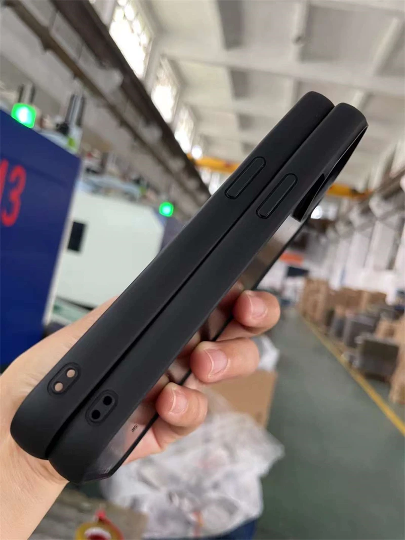 Custom Blank Hard TPU PC Groove Phone case Matte Inlay Leather Wood With Groove Outside Inside Microfiber  For iPhone 14 13 12