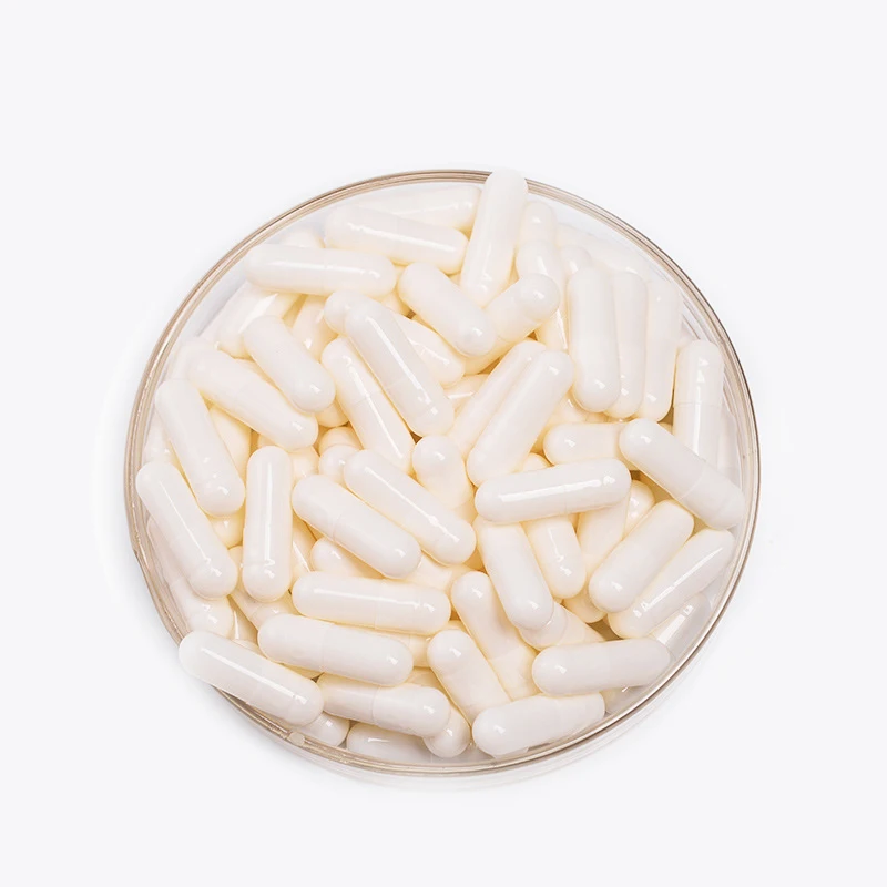 High Quality Empty Gelatin Capsule Size 0 Green White