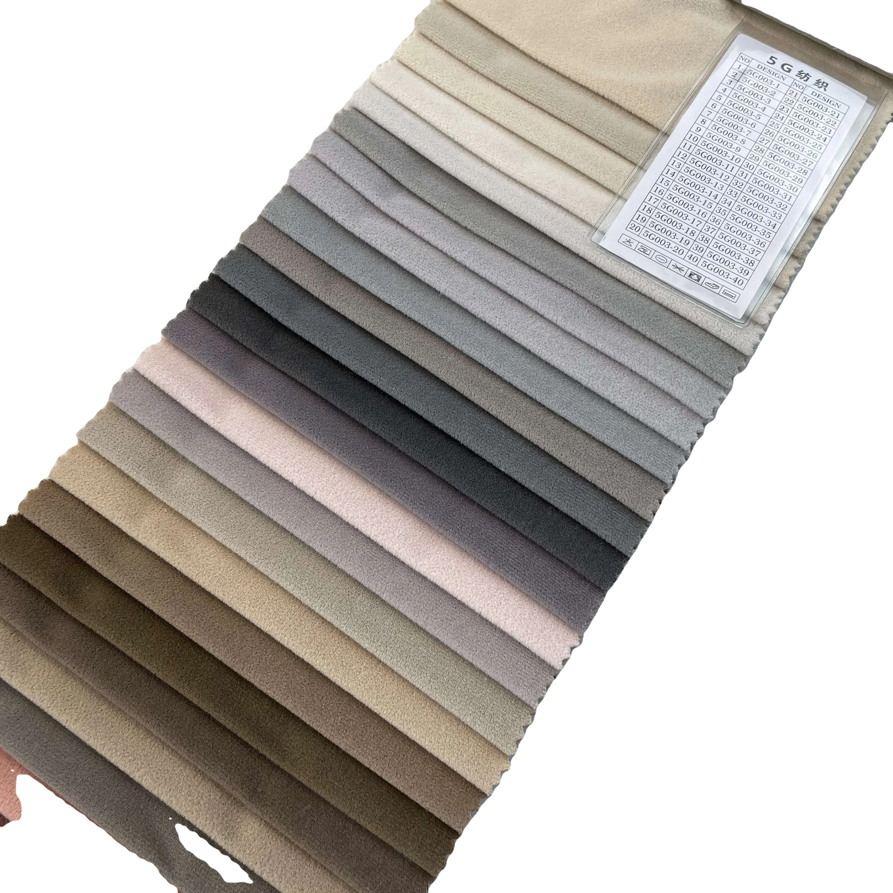 mosha velvet for sofa sofa polyester fabrics good soft touch Turkey anka black kniitted backing