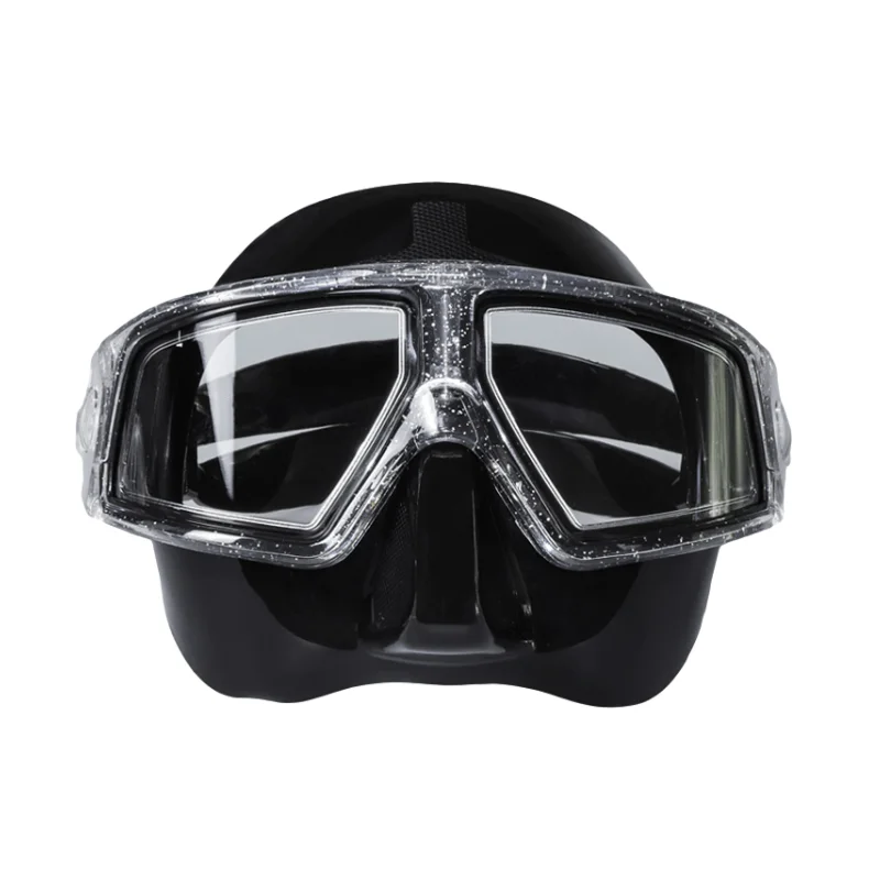Underwater sport diving mask anti fog resin lens swimming snorkeling gear goggles freediving mask