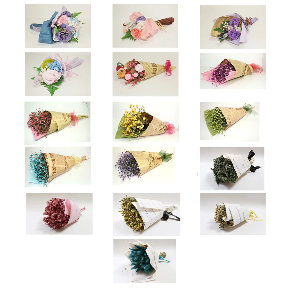 China factory  Newly decoration home long lasting Yunnan wh wedding dry flower for dried flower