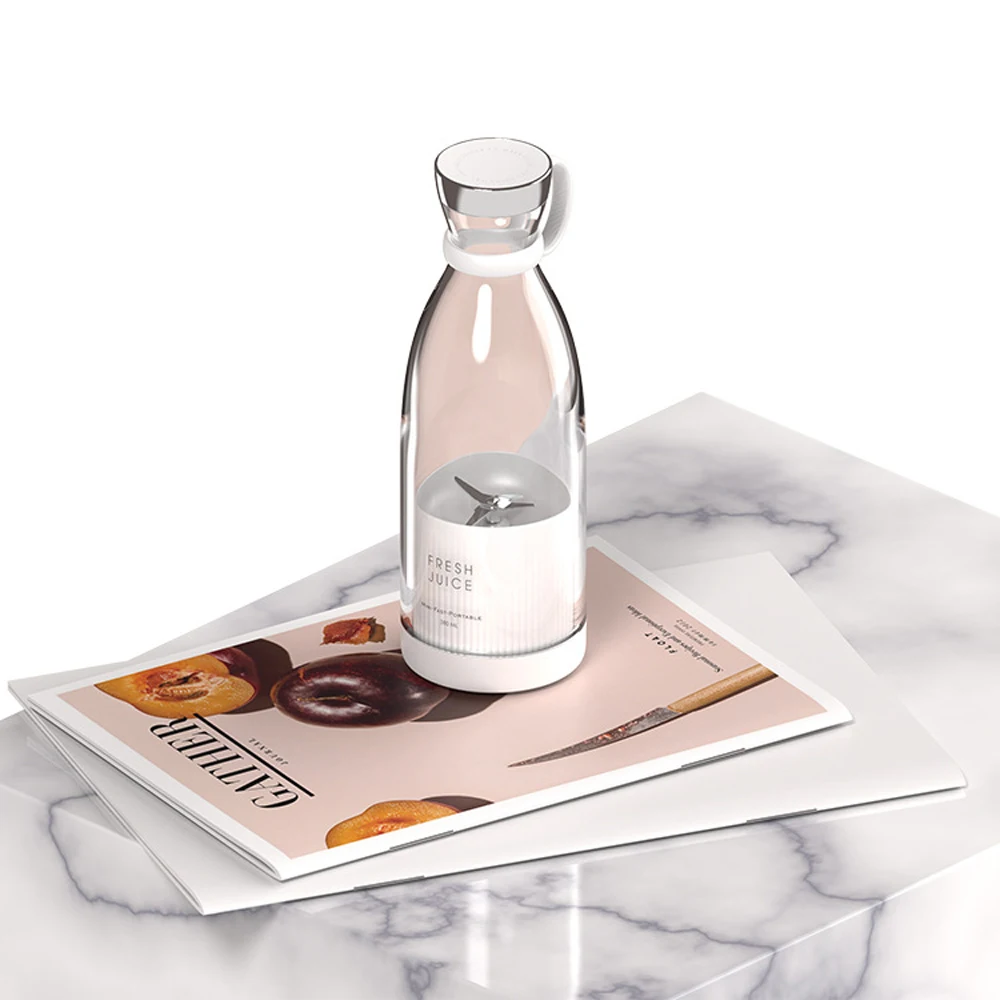 High Quality USB Rechargeable Mini Bottle Juicer Mixer Blades Household Low Noise Juicer Blenders Glass Extractor