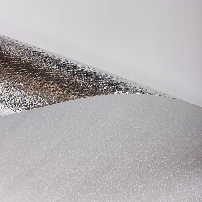High Density Closed Cell Polyethylene EPE Foam Heat Insulation with Aluminum Foil Cell Foam Thermal Insulation Material