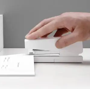  Степлер Xiaomi Mijia Kaco LEMO 24/6 26/6 с 100 шт. скоб для бумаги офиса школы дома со скобами