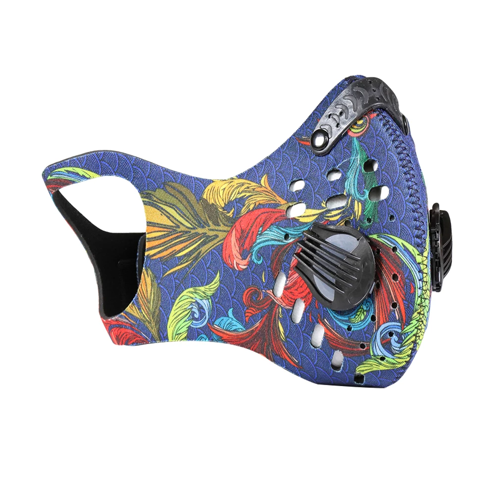 Неопреновая маска для езды на велосипеде