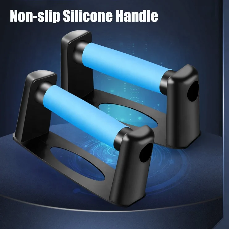 FAST TO SHIP In Stock Push-up Board Fitness Power Press 9 in 1 Push Up Board with Resistance Bands