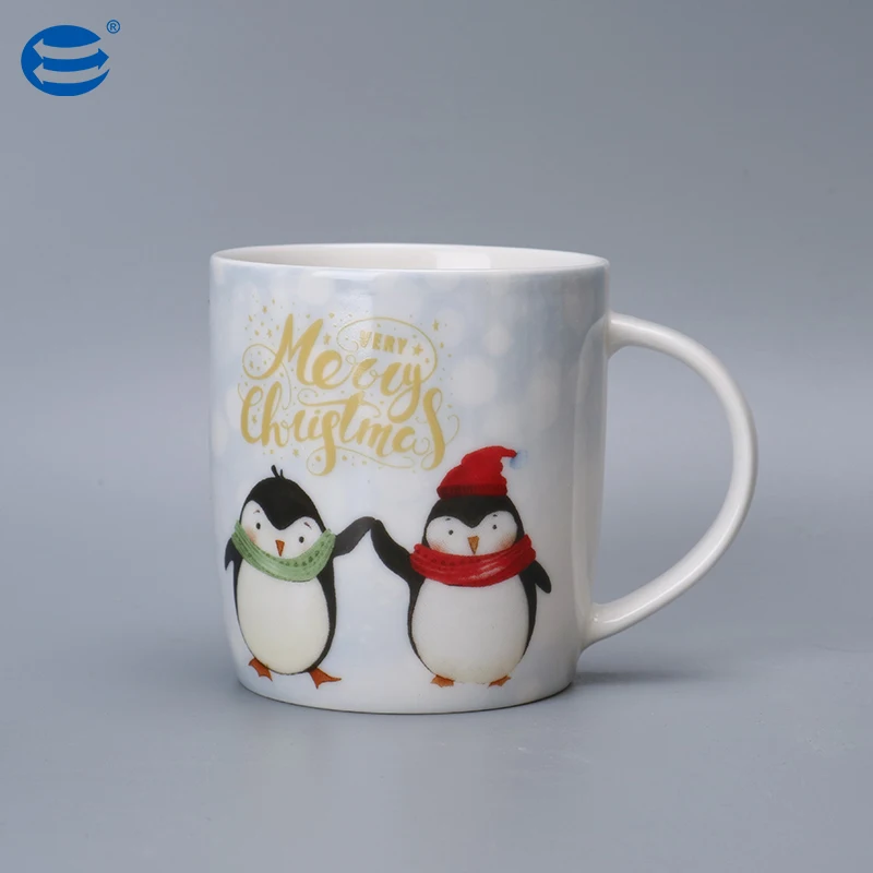 Wholesale Tea Sets Drinkware Penguin Pattern Type Ceramic Teapot for One Set Wholesale Tea Kettle Teapot and Cup in One
