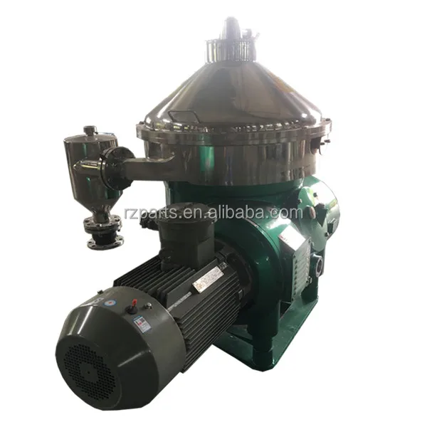 High efficiency automatic separating disc stack algae harvest centrifuge