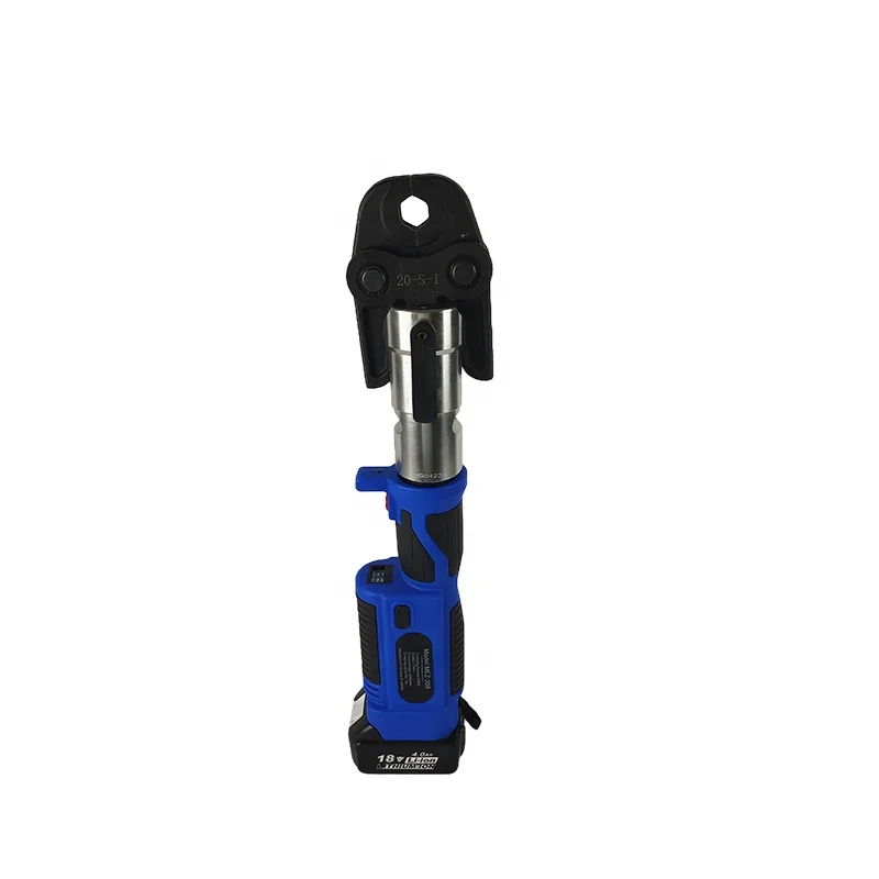 Cordless Electric Crimping Tool PZ-1550 Battery Hydraulic Crimper Connector Copper Stainless steel pipe