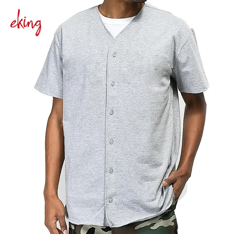 Custom plain baseball jersey tee shirts red and white wholesale