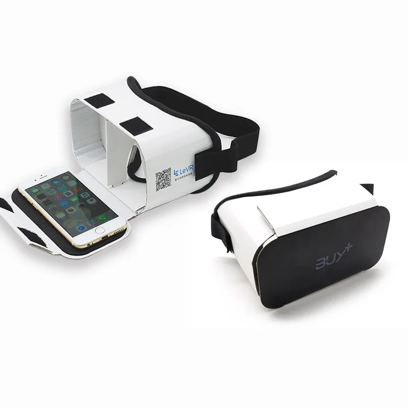 Corrugated wear goggles gear 3d vr box virtual reality headset 3d glasses packaging box