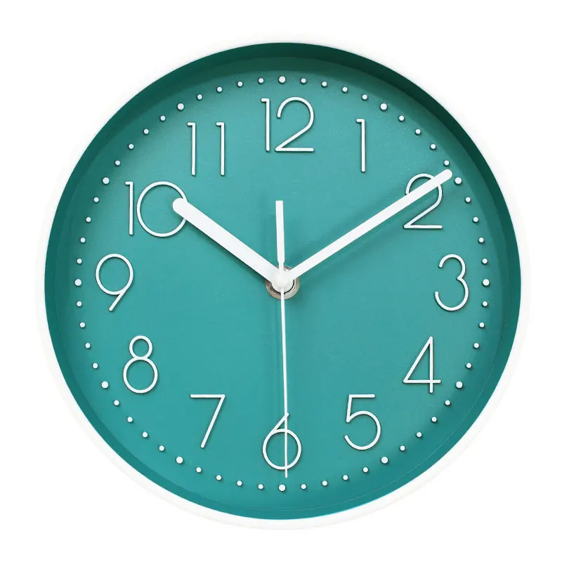 Hot Sale Home Decoration kids Digital 8inch Plastic 3D  desk table clock  for Living Room