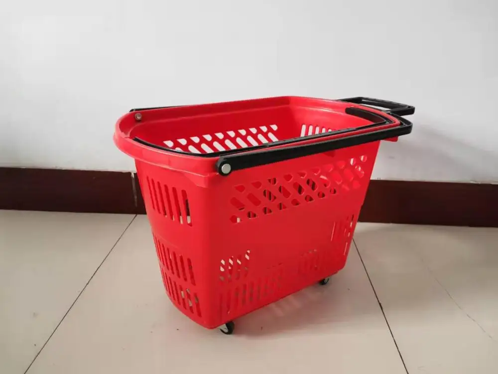 
Best price plastic shopping basket with fashion design 