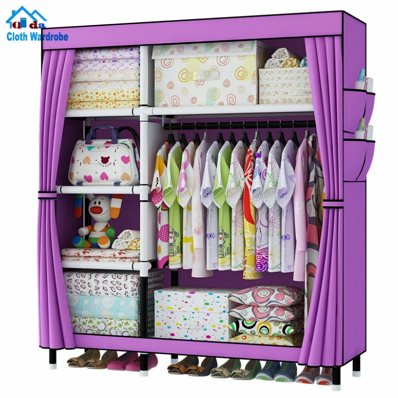 6891216cubes eco-friendly PP plastic DIY baby wardrobe for kids