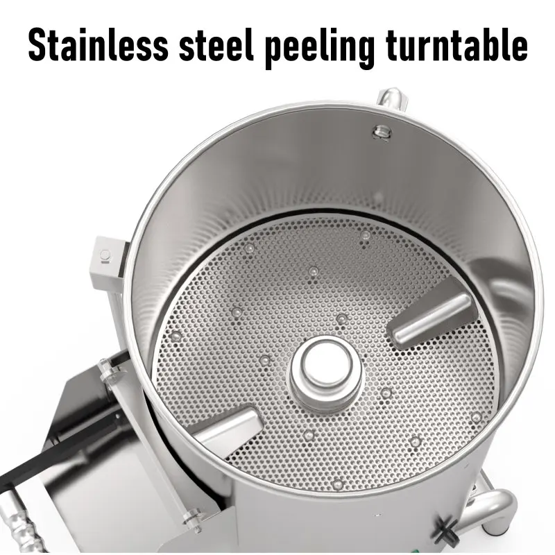 ASAKI factory price Easy cleaning stainless steel automatic potato peeler electric commercial potato washing potato peeler