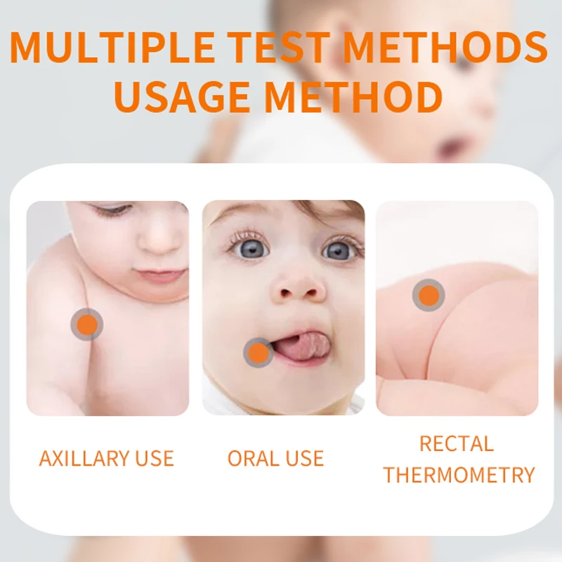 Digital thermometer fever thermometer clinical electronic digital  With Flexible Tip Oral Rectal Armpit thermometers for baby