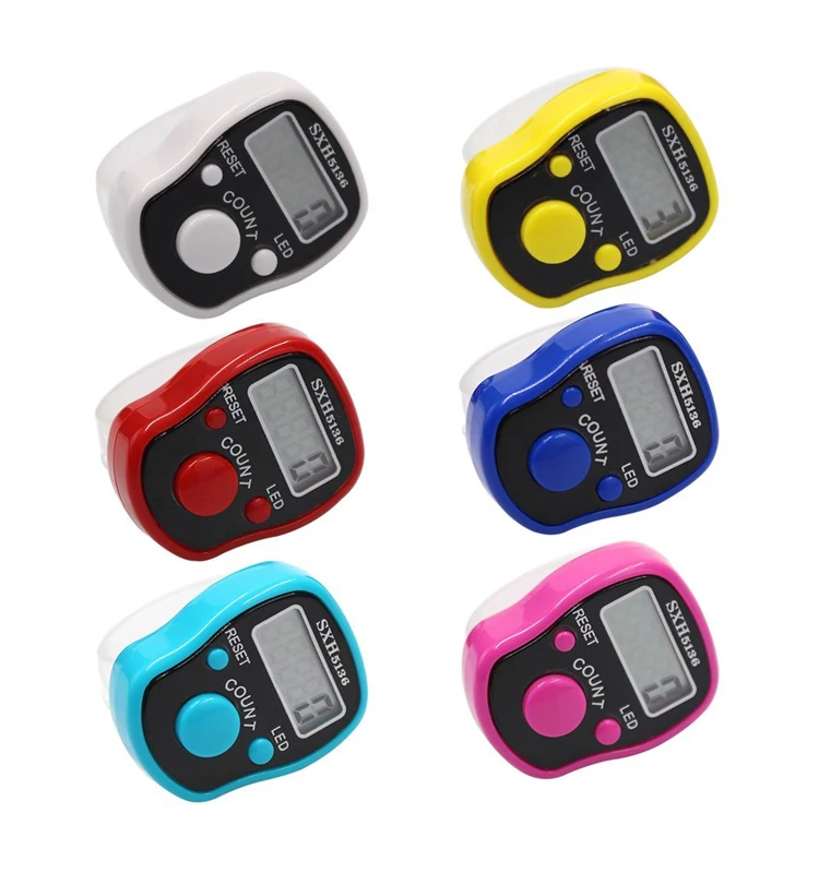 hot sale muslim finger counter tally cable measure meter electronic counting device