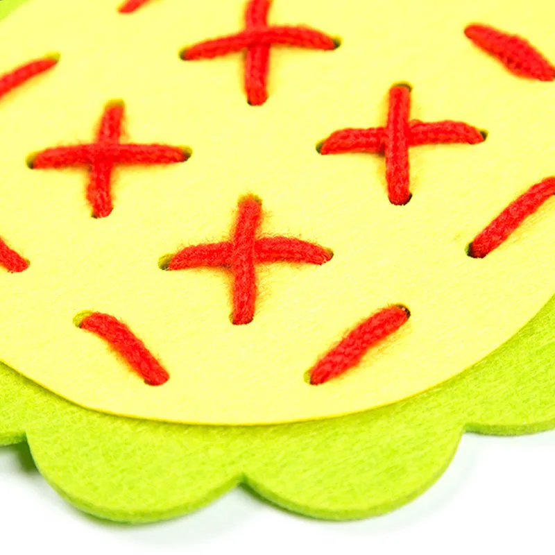 
DIY Weave Kindergarten Manual Cloth Materials Teaching Baby Early Learning Education Toys Teaching Aids Math Toys New Arrival 