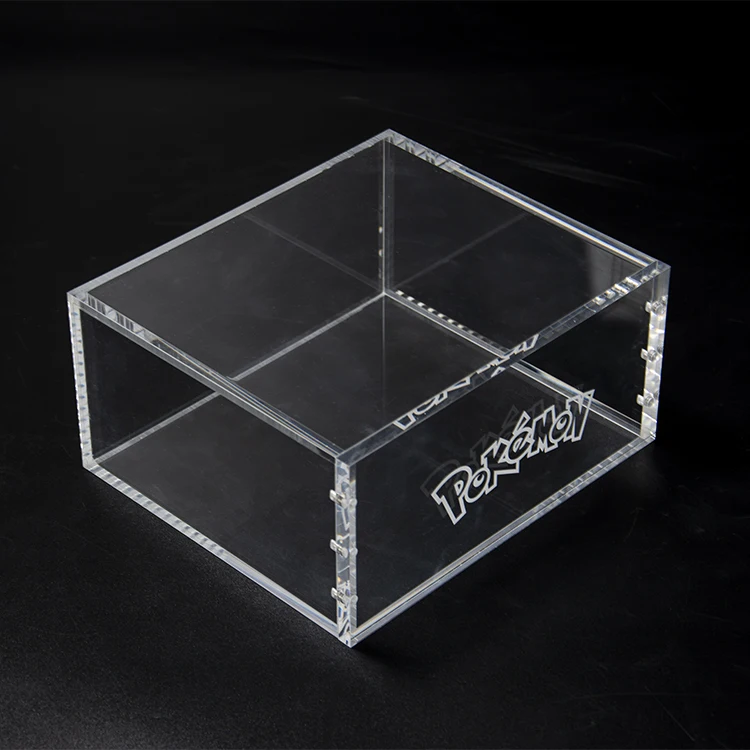 Lucite Booster Box Acrylic Case with Magnetic Lid