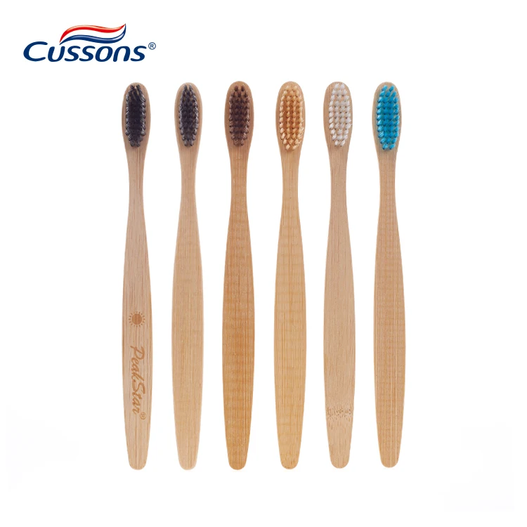 Cheap colourful wholesale PBT bristle bamboo toothbrush china manufacturer