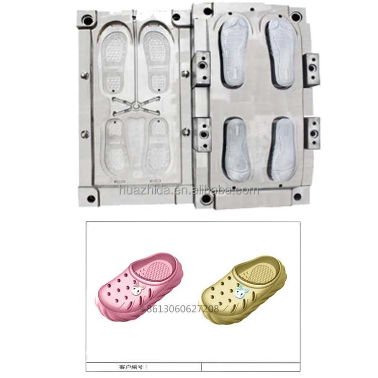 Huazhida EVA newest design injection shoe Mold