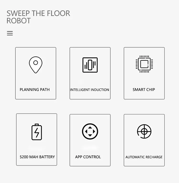 Glomarket Tuya Smart Robot Vacuum Cleaner Wifi with Water Tank Long Battery Cleaning Robot For Smart Home