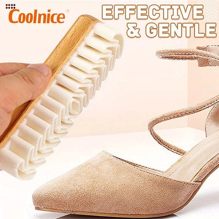 Cleaner tool shoe brush for cleaning shoe polish brush horse hair shoe brush