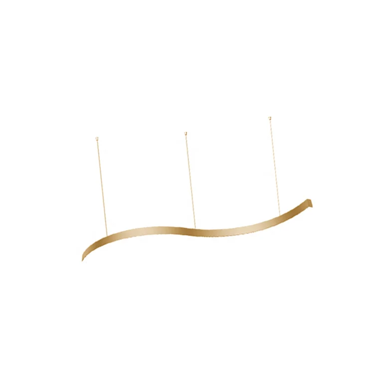 
HLIENAR LC4060-S-3425 Gold Silver Kitchen Light Led Ceiling Lights Chandeliers Suspended Ceiling Led Lighting Nordic Pendant Lig 