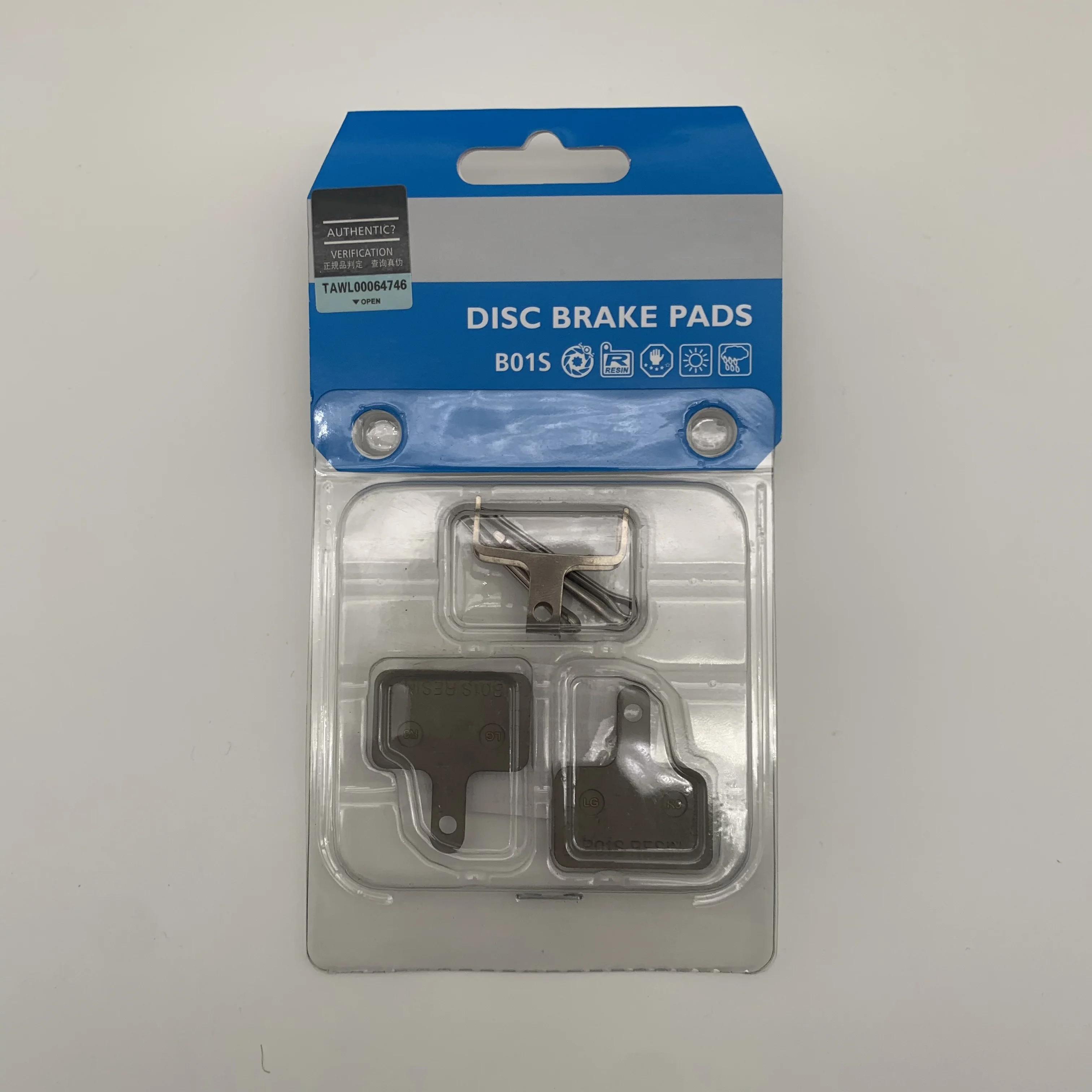 Mountain Bike B01S SH51 Resin Pad Cycle Disc Brake Pad Semi Metal Resin Bicycle Hydraulic Disc Brake Pads