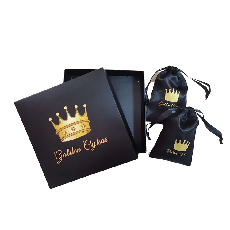 Custom lift-off  Black Paper Folding Box Gift Package Box Perfume Top Lid and Bottom Box