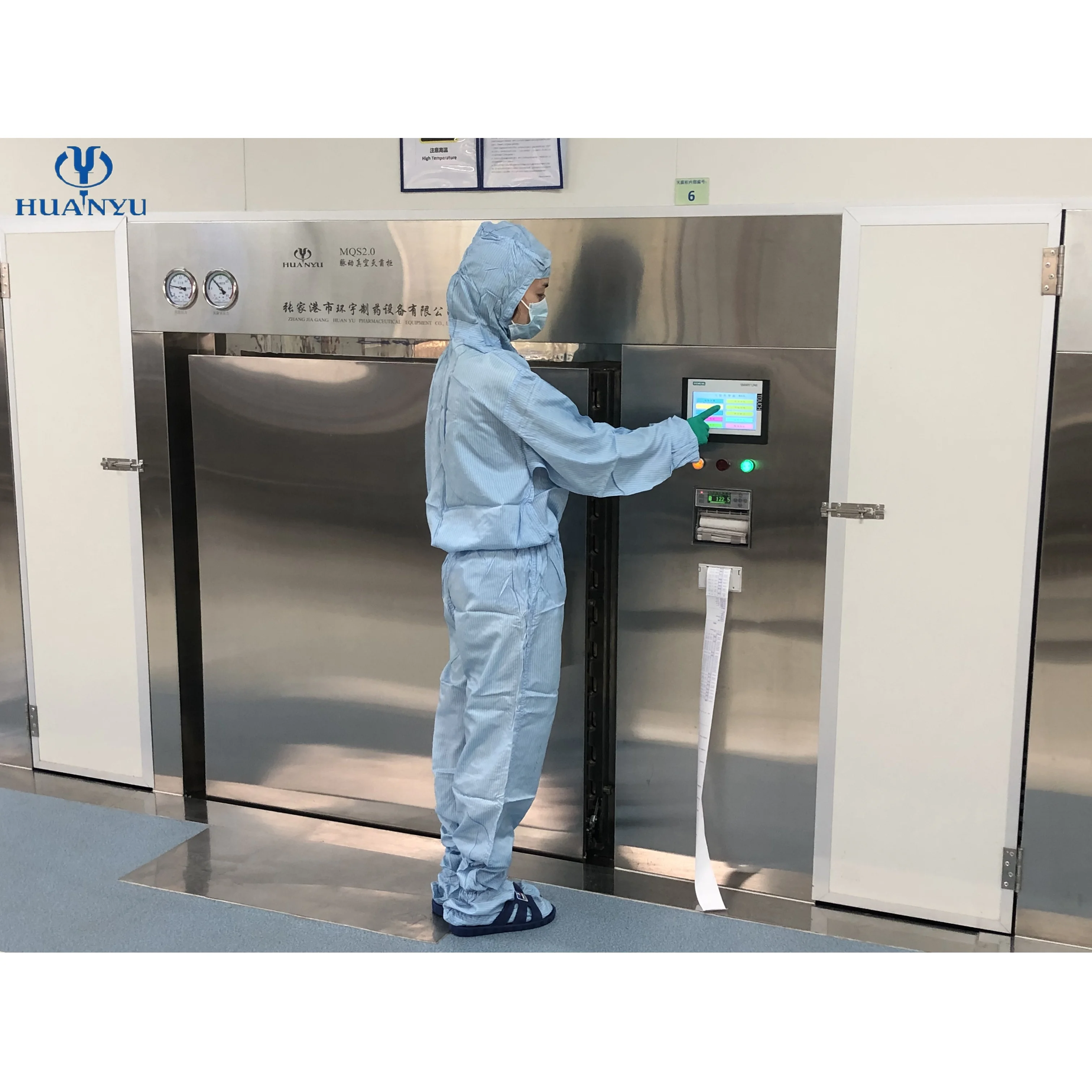 800L pure steam autoclave