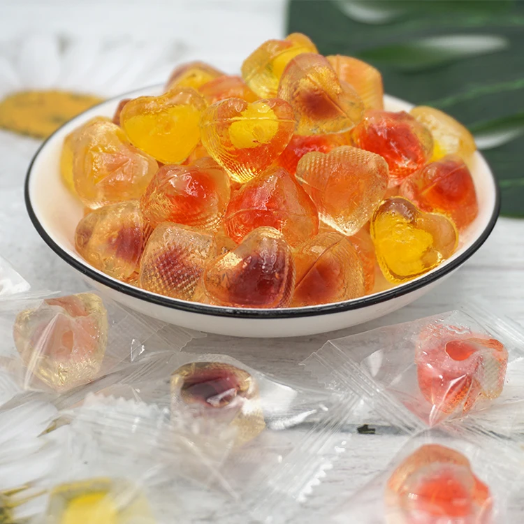 mango flavor fruit tasty natural color assorted Jelly Candy