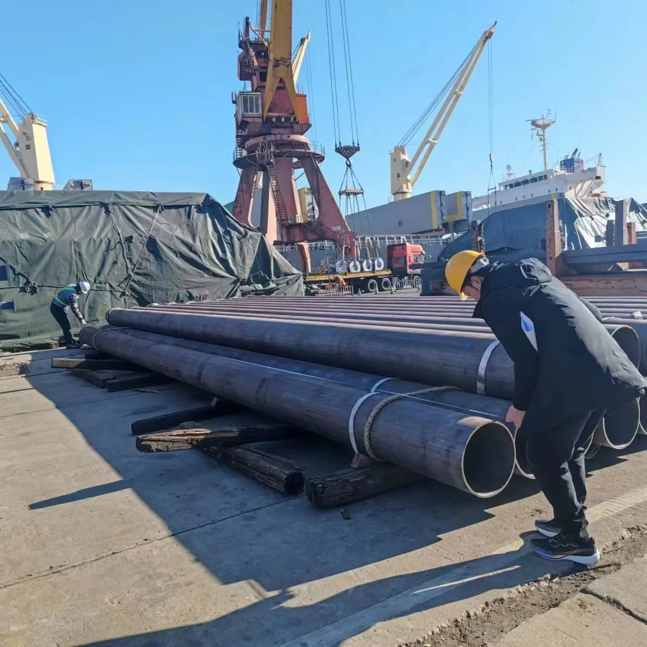 Mild Steel Seamless Pipe Galvanized Hollow Section Steel Pipe ASTM-A53/A106-AP15L standard