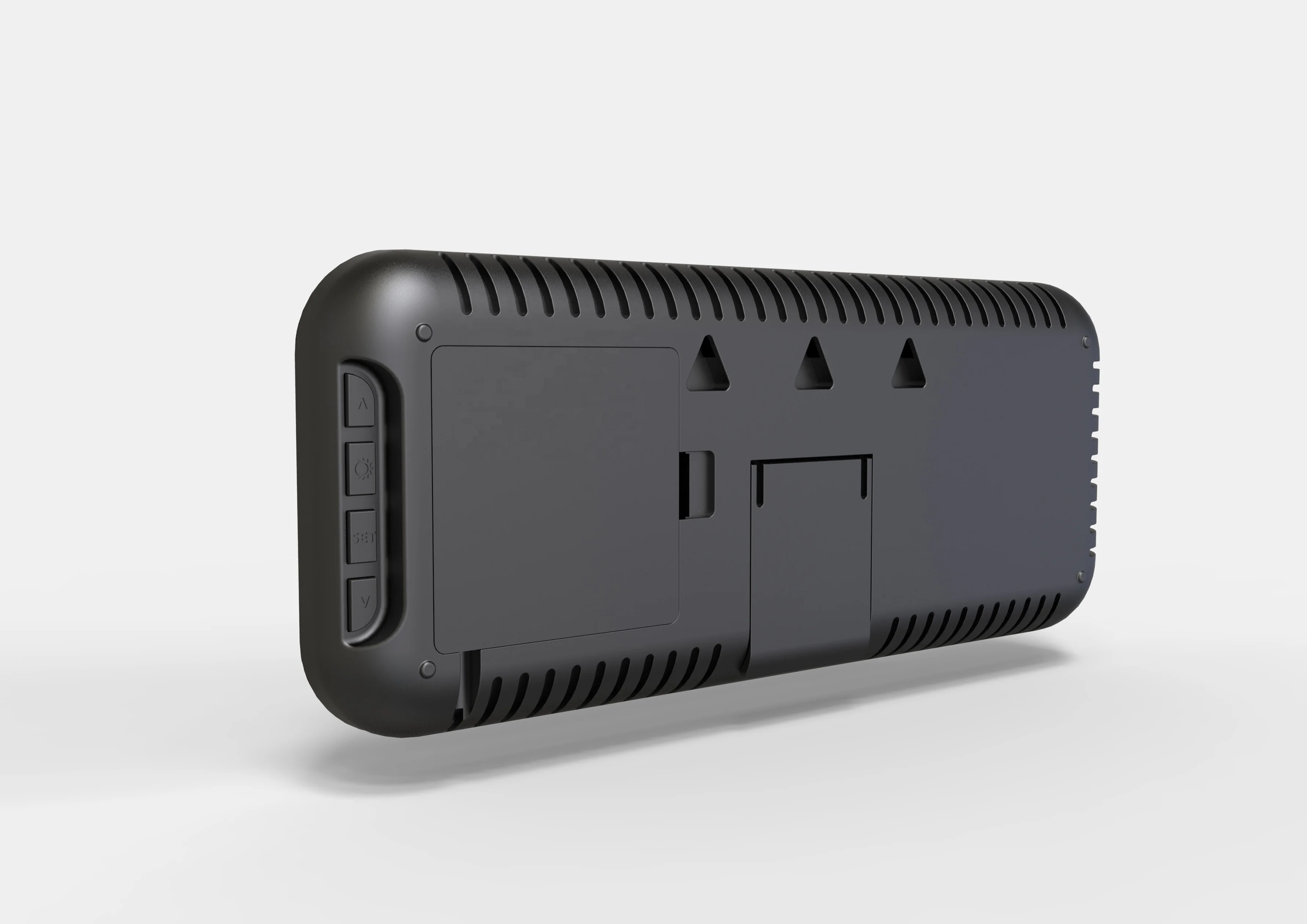 In Large Digital Wall Alarm Clock Easy-read LED Clock Wholesale 12 in Electronic Customized New Year Square Modern DC 5V/1A