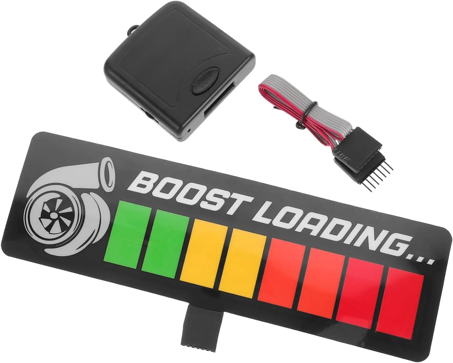 BOOST LOADING Windshield Sticker Auto Moto Car LED Window Stickers Decals Safe Signs