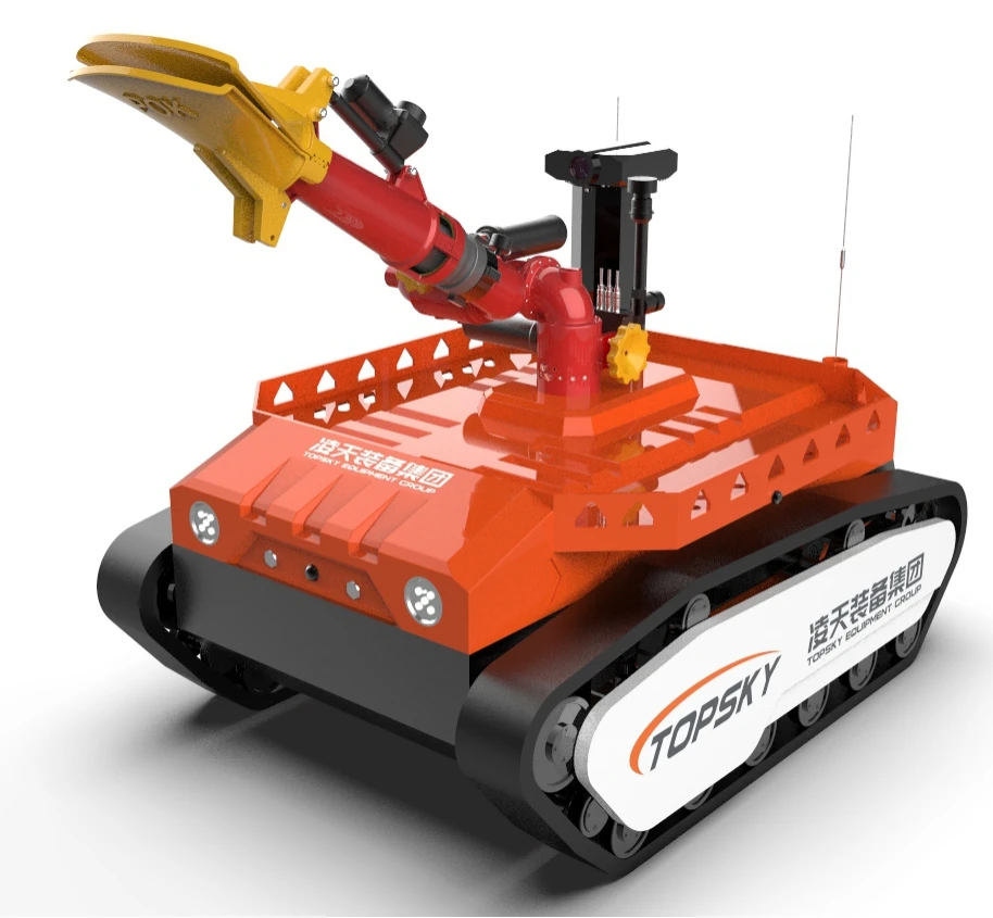 RXR-MC80BD explosion-proof fire extinguishing reconnaissance robot (3KW)