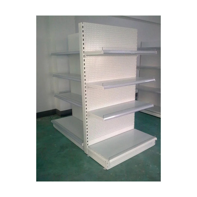 Customized Market Display Shelves Standard Metal Gondola Shelf