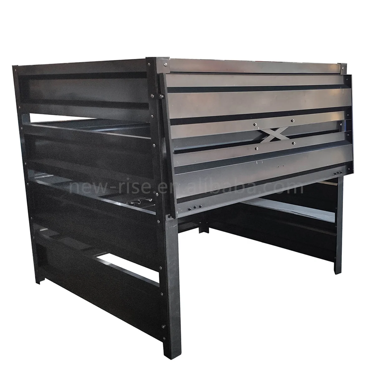 Classic Large Capacity Easy Assembly Fast Create Fertile Soil Durable Metal Garden Composter Outdoor Garden Compost Bin