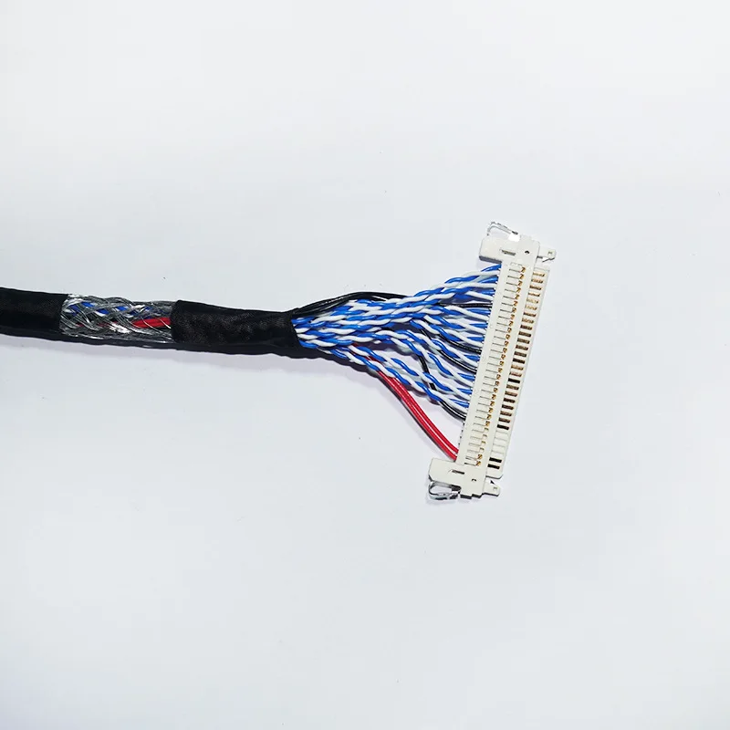 IPEX 20454-40 TO DuPont 2.0mm 20 PIN PH2.0-6P 15.6-inch EDP LVDS cable UL10064 32AWG 7/0.08 OD0.38 cable
