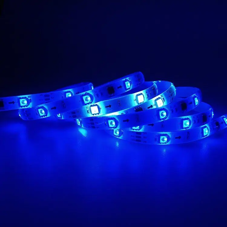 Оптовая продажа 12 В волшебная цветная светодиодная Гибкая Пиксельная лента Адресуемая rgb Светодиодная ws2811 19703 1903 IC пиксель ленточная