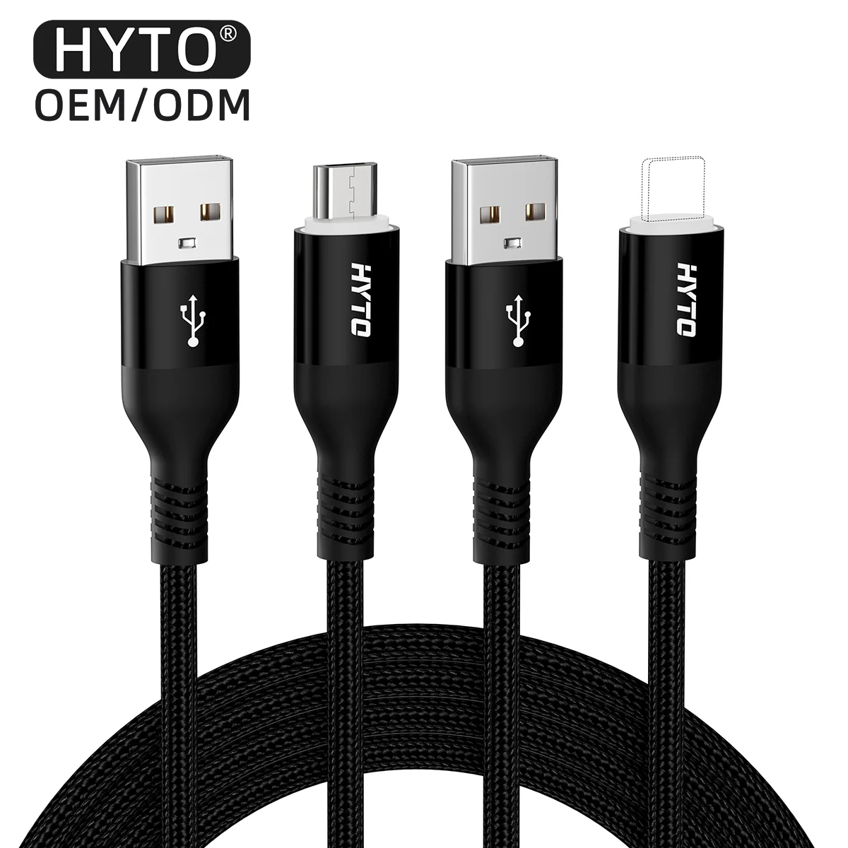 HYTO Fast Charger Cabo Ladekabel 8Pin Micro Usb 1M Charging Data Cable For Samsung Micro Usb L Cable