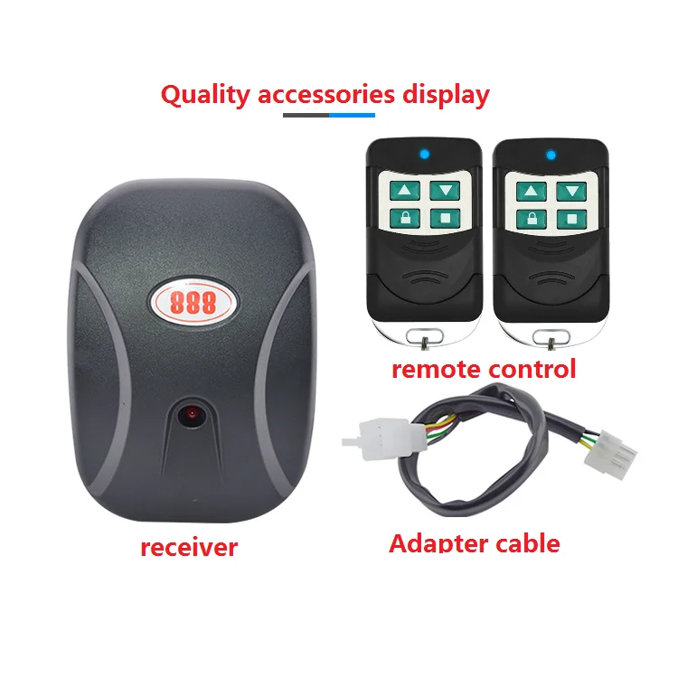 Factory 433 MHZ electric roller door motor wireless remote control shutter controller