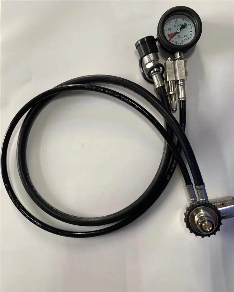 Factory Directly Supply gauge breather regulator air breathing scba pressure reducer
