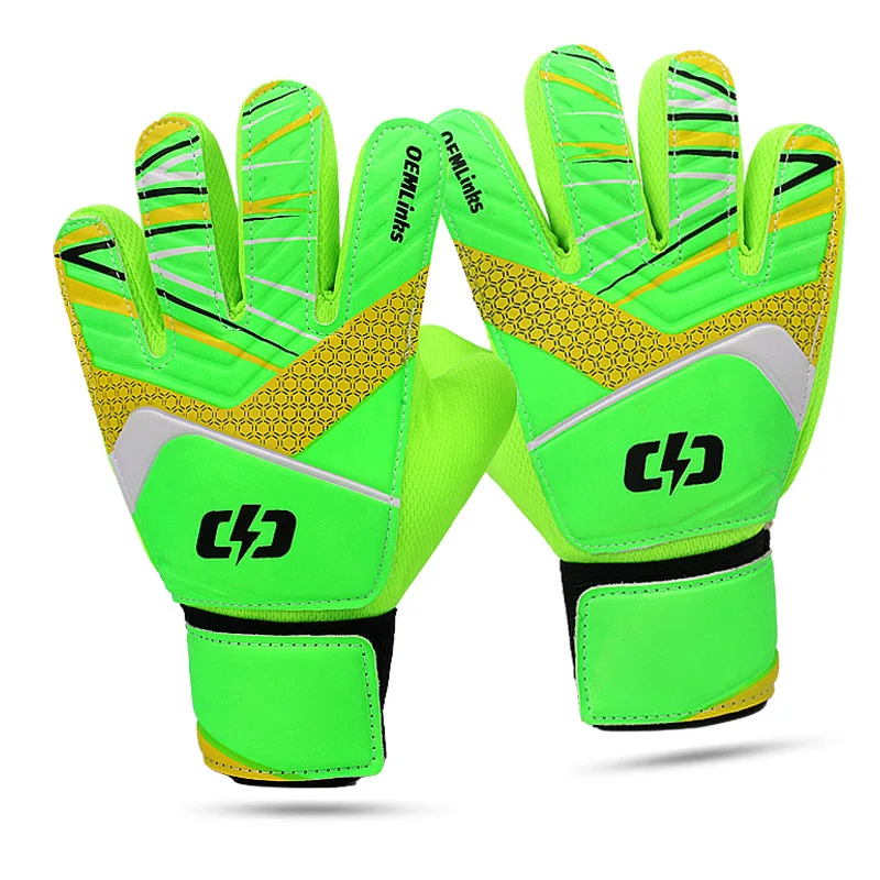 Guantes de portero Anti Slip Youth Training football soccer goalkeeper gloves with finger protection soccer goalie gloves