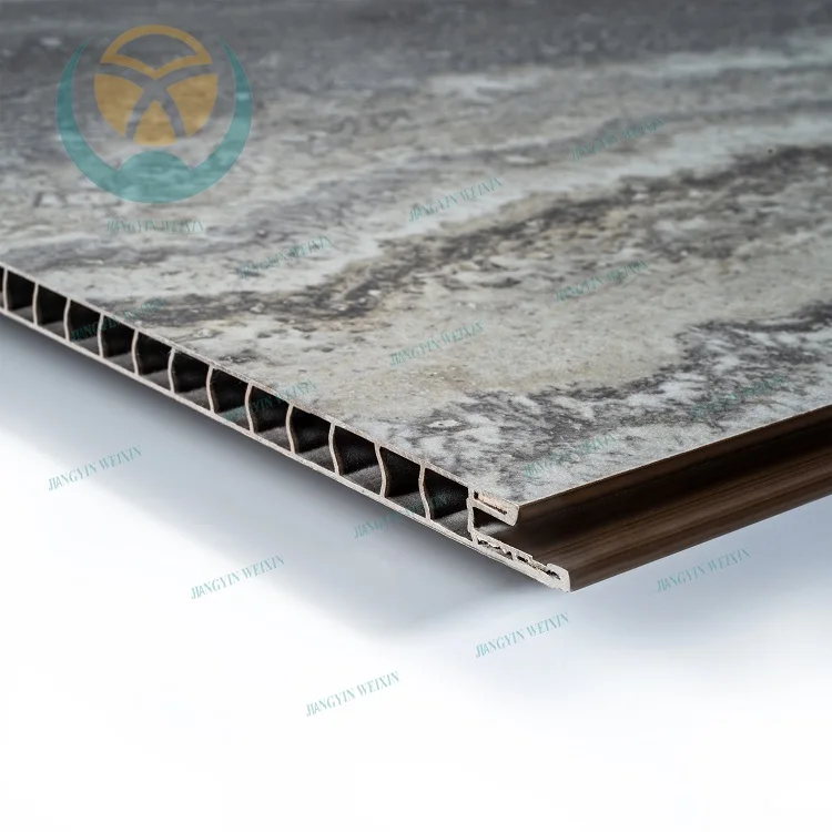 1m waterproof granite  effect pvc wall panel for interior decor popular in UK