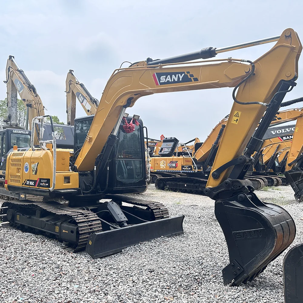 SANY SY95Cpro Secondhand excavator almost new condition 9ton with cheap price used SANY SY95Cpro 95C excavator on sale