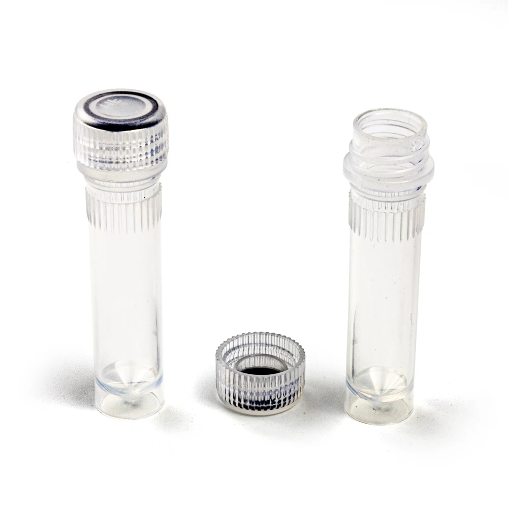 Wholesale Price  Pp Plastic Clear Gamma Ray Sterile Pp Cryovial Plastic Test Tubes Cryo Vials Tube