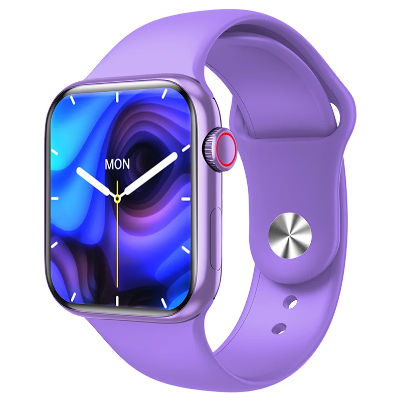 Music Smart Watch HW56 Plus 1.77 Inch Big Full Touch Password Lock Screen 3D Dynamic Dial Voice Call Wireless charge Smartwatch