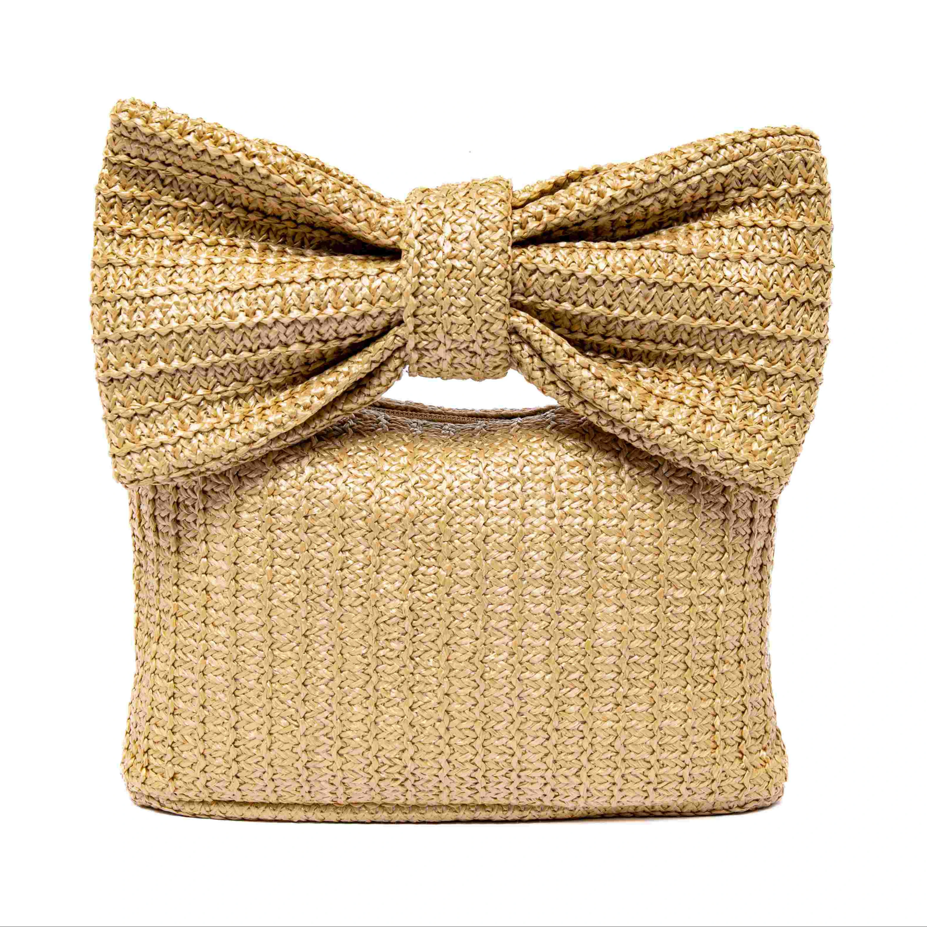 Customized Wholesales New Popular Eco-friendly Summer Straw Bag Ladies Straw Beach Bags