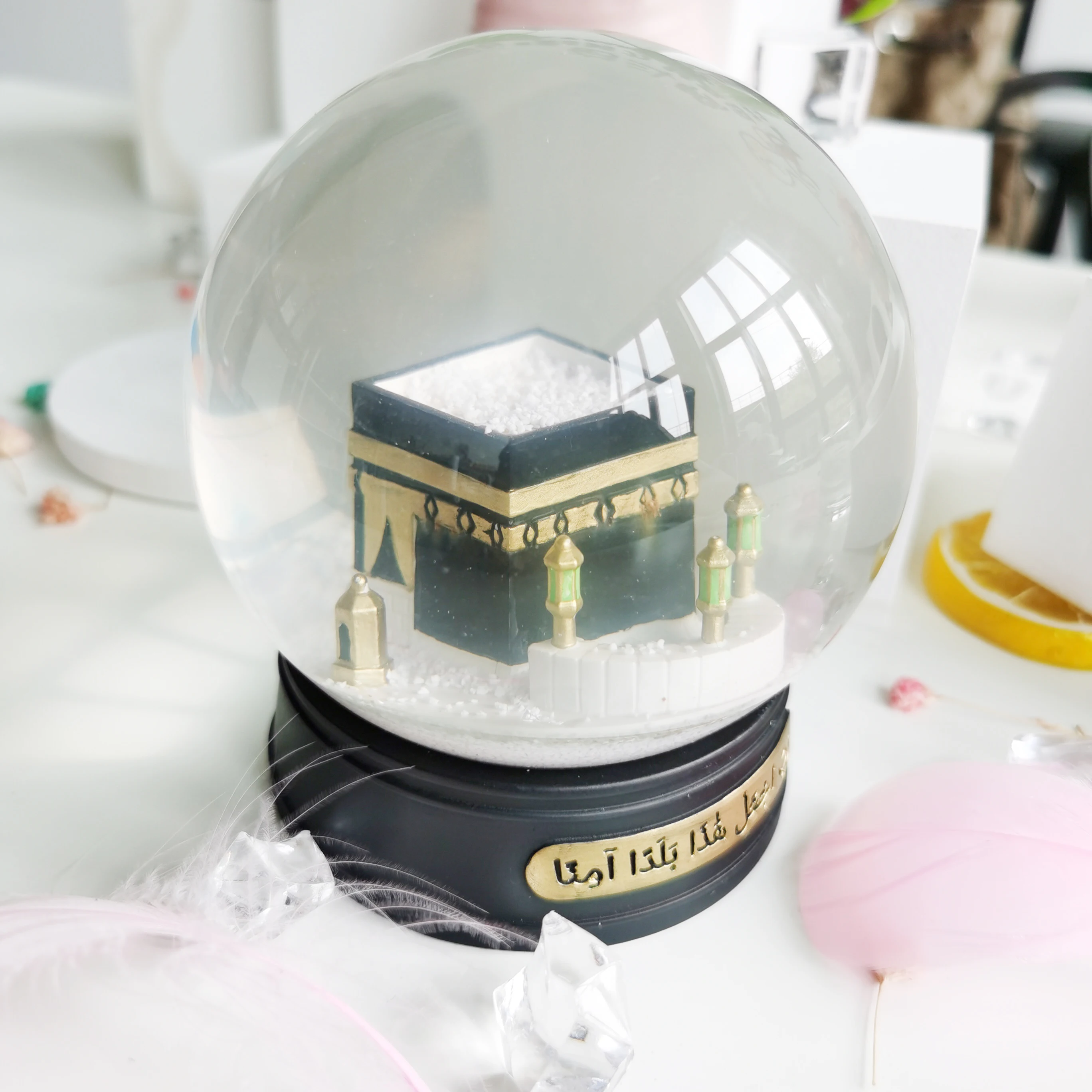  Мусульманский водный шар Kaaba с индивидуальным дизайном 100